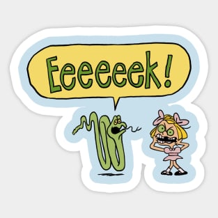 Eeeeeeek! Sticker